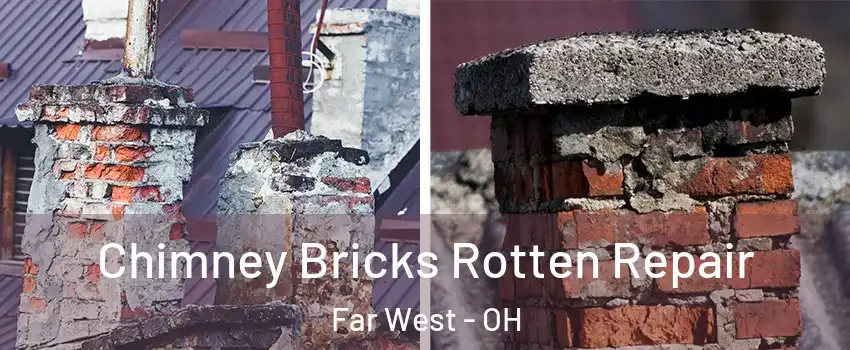 Chimney Bricks Rotten Repair Far West - OH