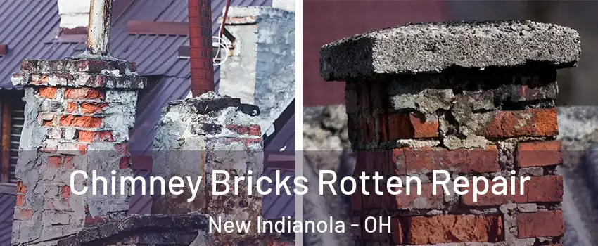 Chimney Bricks Rotten Repair New Indianola - OH