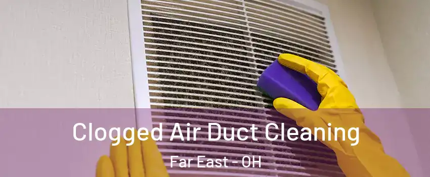 Clogged Air Duct Cleaning Far East - OH