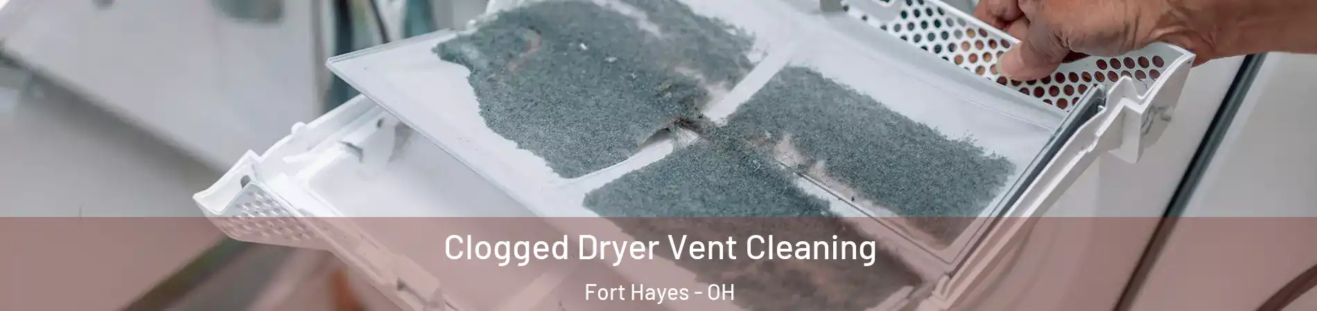 Clogged Dryer Vent Cleaning Fort Hayes - OH