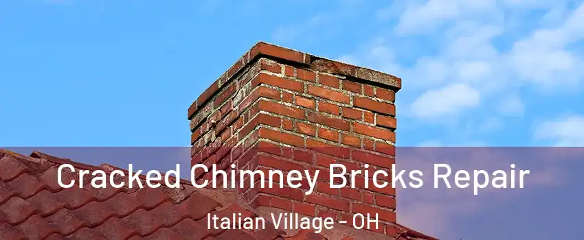 Cracked Chimney Bricks Repair Italian Village - OH