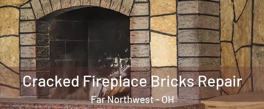 Cracked Fireplace Bricks Repair Far Northwest - OH