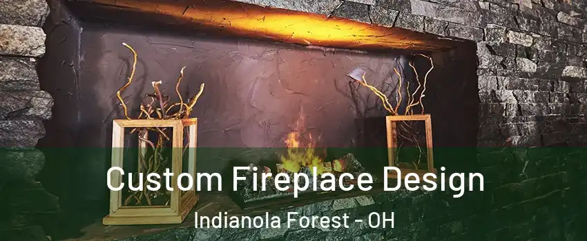Custom Fireplace Design Indianola Forest - OH