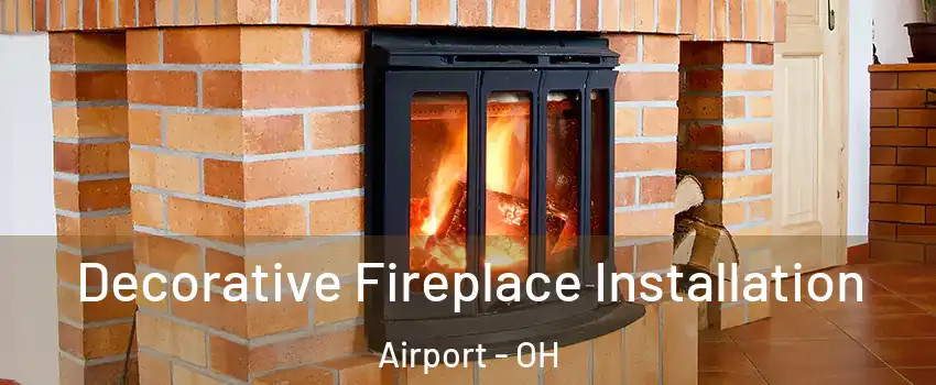Decorative Fireplace Installation Airport - OH