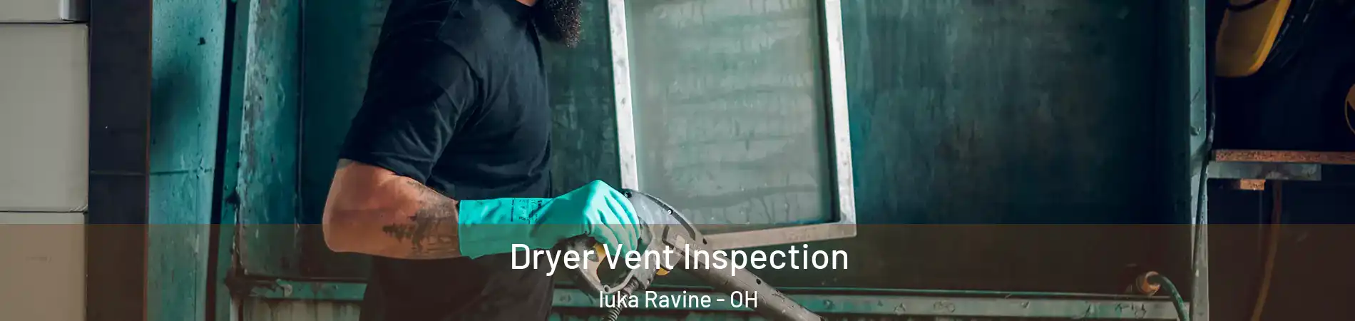 Dryer Vent Inspection Iuka Ravine - OH