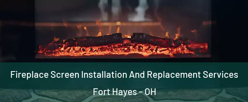 Fireplace Screen Installation And Replacement Services Fort Hayes - OH