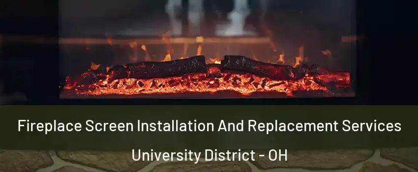 Fireplace Screen Installation And Replacement Services University District - OH