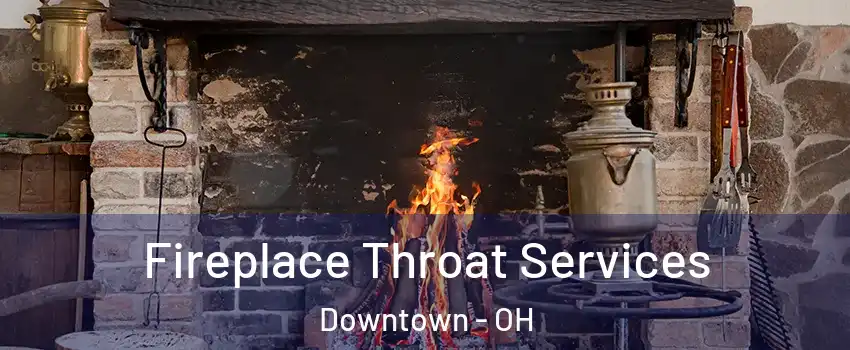 Fireplace Throat Services Downtown - OH