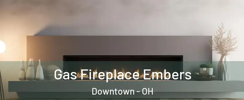 Gas Fireplace Embers Downtown - OH