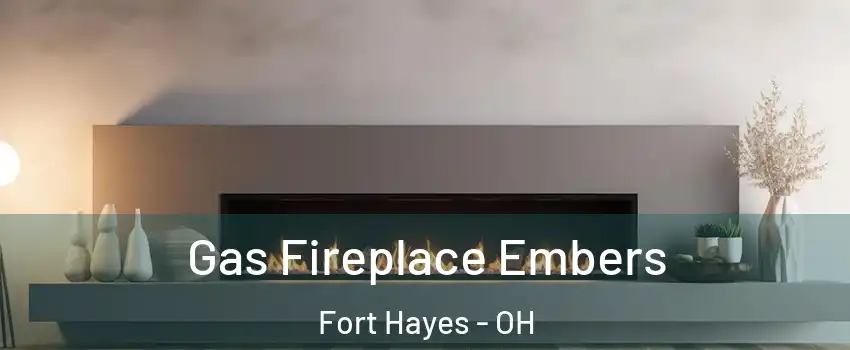 Gas Fireplace Embers Fort Hayes - OH