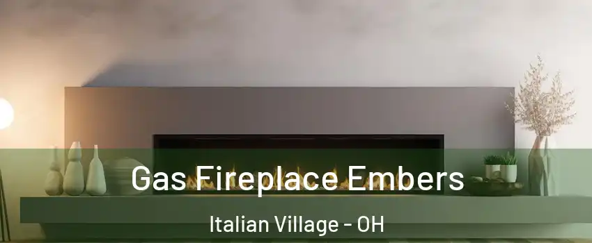 Gas Fireplace Embers Italian Village - OH