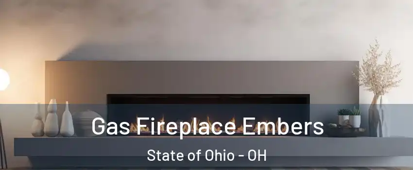 Gas Fireplace Embers State of Ohio - OH