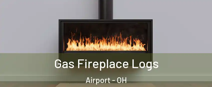 Gas Fireplace Logs Airport - OH