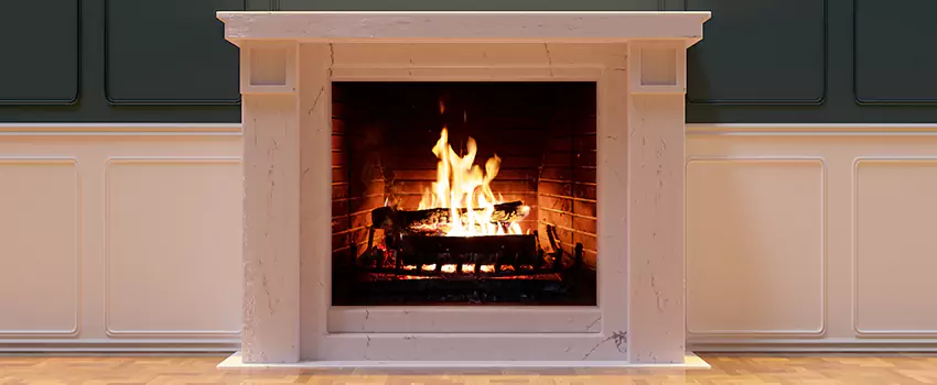 Decorative Electric Fireplace Installation in North Central, Ohio
