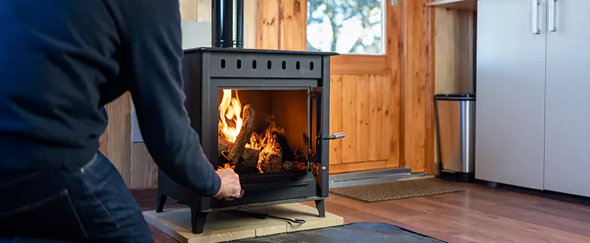 Open Hearth Wood Fireplace Installation in North Central, OH