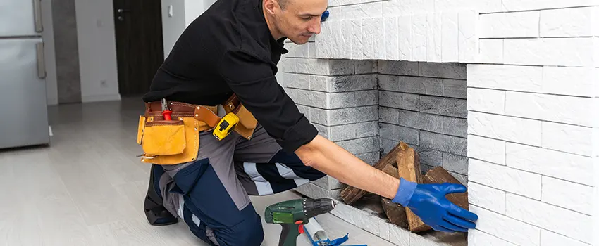 Fireplace Damaged Damper Frame Repair Services in North Central, Ohio