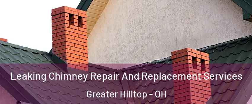 Leaking Chimney Repair And Replacement Services Greater Hilltop - OH