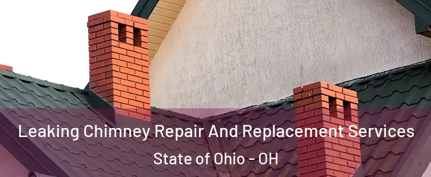 Leaking Chimney Repair And Replacement Services State of Ohio - OH