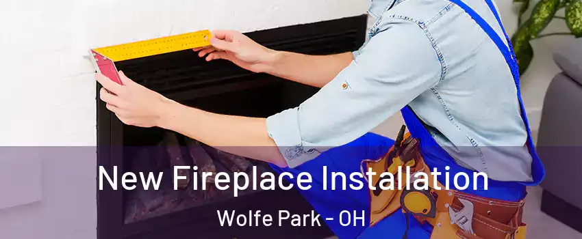New Fireplace Installation Wolfe Park - OH