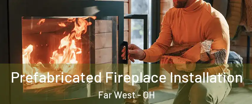 Prefabricated Fireplace Installation Far West - OH