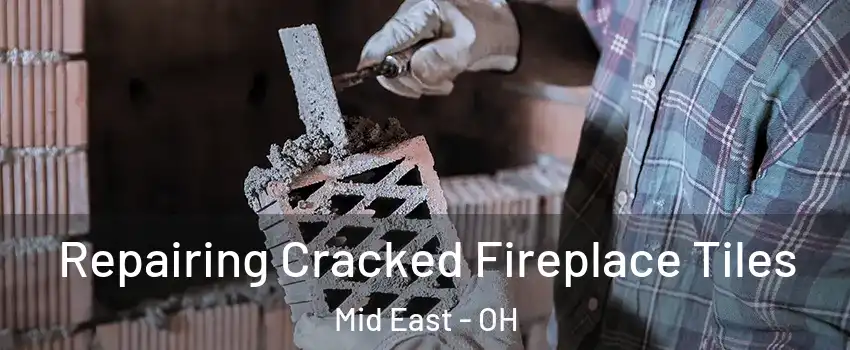 Repairing Cracked Fireplace Tiles Mid East - OH