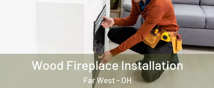 Wood Fireplace Installation Far West - OH